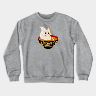 miso Kitsune fox Crewneck Sweatshirt